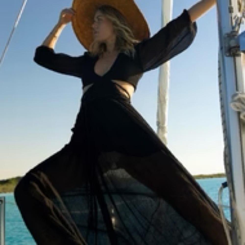 Miguelina Farrah gauze dress